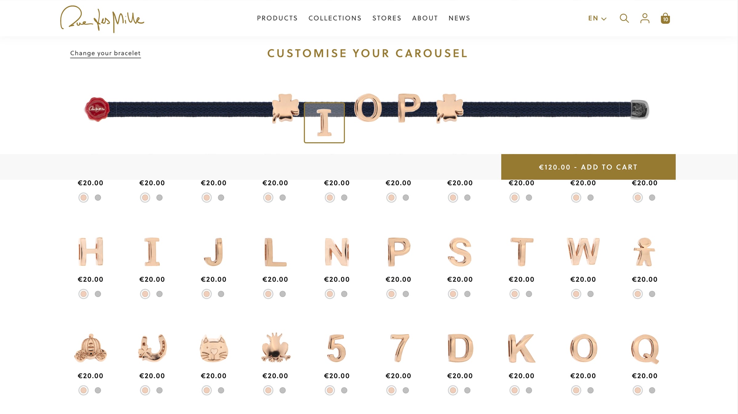 Carousel configurator